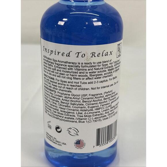 inSPAration Spa and Bath Aromatherapy Spa Liquid 9-Ounce Tropical Island - Picture 3 of 4